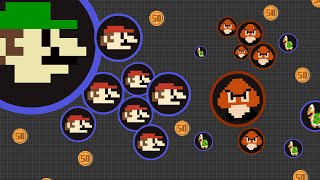 Super Mario vs Agario [upl. by Nylkaj925]