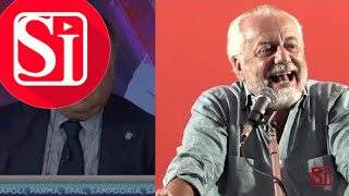 Chiariello VS De Laurentiis quotSei senza cuorequot quotTu invece sei scorrettissimoquot [upl. by Ben326]