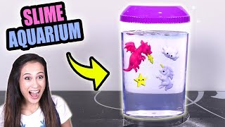 SLIME AQUARIUM MAKEN  MeisjeDjamila [upl. by Mehta]