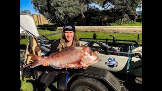 HUGE Winter Westernport Snapper [upl. by Massingill]