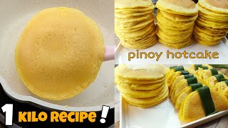 Sub Limang Piso Isa Tutubo Kana  PINOY HOTCAKE 1 Kilo Recipe Pangnegosyo  Manong Hotcake [upl. by Naivaf]