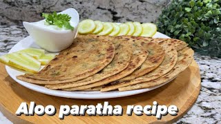 Aloo paratha recipe  आलू पराठा बनाने का आसान तरीक़ा  stuffed potato paratha … easy cooking [upl. by Eiliab]