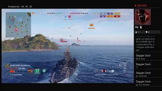 We Play World of Warship legends ps4 Prof Gaming Gaming English Polish Danish [upl. by Johansen]