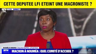 UNE DEPUTEE LFI ETEINT UNE MACRONISTE SUR BFM TV [upl. by Armilda410]