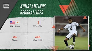 🇺🇸🇨🇾 Konstantinos Georgallides  Louisville Cardinals  Winger Highlights [upl. by Alison]