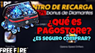 ¿QUÉ ES PAGOSTORE 🤔  ¿CÓMO RECARGAR DIAMANTES SIN TARJETA 😱  FREE FIRE [upl. by Sheehan792]