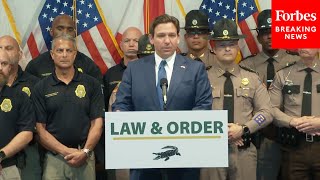 BREAKING NEWS DeSantis Unveils Law amp Order Measures For Miami Beach In Advance Of Spring Break [upl. by Norraa]