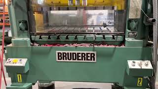 BRUDERER BSTA 60IIHL High Speed Stamping Press  For Sale [upl. by Natal983]