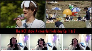 Watching THE NCT Show A Cheerful field day EP 1 amp 2  This was chaos and fun [upl. by Otreblanauj647]