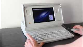 Macintosh Portable running OS X [upl. by Gass]