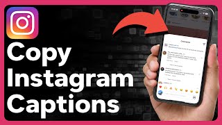 How To Copy Captions On Instagram [upl. by Anirtep437]