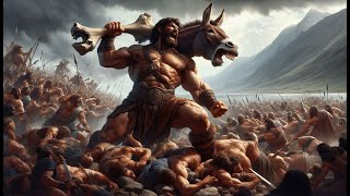 Samson Kills 1000 Philistines  SAMSON  Hollywood Movies 1080p HD BluRay [upl. by Aliuqehs]