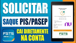 Como solicitar o saque do PISPASEP através do aplicativo FGTS [upl. by Aimahc671]