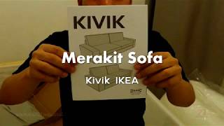 Assembling IKEA Kivik Sofa Timelapse [upl. by Hammerskjold]