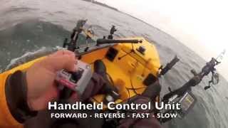 Watersnake T24 test on Hobie Pro Angler 12 [upl. by Shien]