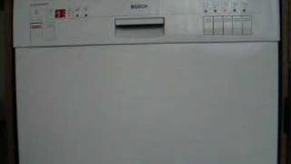 Bosch SGS5602 dishwasher The preparation to wash amp start [upl. by Neras980]