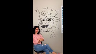 Como Aplicar Adesivo de Parede Lettering  Bemcolar  Tutorial [upl. by Acila]