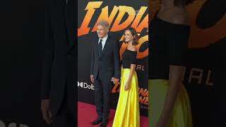 Harrison Ford and Calista Flockhart Step Out for Indiana Jones Premiere shorts [upl. by Igig]