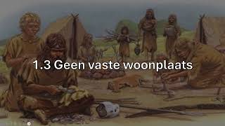 Geschiedenis 1 HavoVWO Hoofdstuk 1 Jagers en Boeren Paragraaf 3 Geen Vaste Woonplaats [upl. by Darnall]