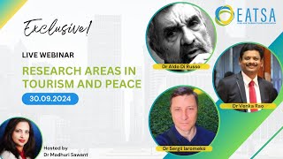 EATSA Webinar Research Areas in Tourism and Peace [upl. by Koby]