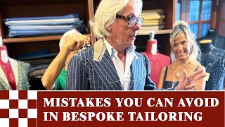 10 mistakes to avoid when you commission a bespoke suit [upl. by Nivaj]