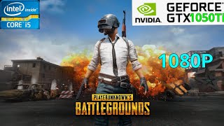 PUBG Gtx 1050 Ti 4Gb Oc  i5 7400  Very Low setting [upl. by Arihsa486]