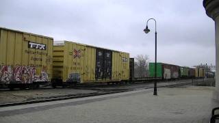 BNSF 538 East  Joliet IL [upl. by Charo223]