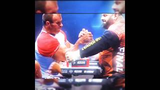 Denis Cyplenkov Vs Levan Saginashvili 😱 armwrestling armwrestler armworkout edit shorts [upl. by Eedyah]