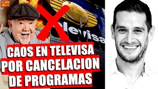 🚨CAOS EN TELEVISA POR CANCELACION DE PROGRAMAS ADRIAN MARCELO GANA 1 MILLON DE PESOS [upl. by Neggem]