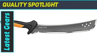 Fiskars 24quot Soft Grip Machete The Best Tool for Clearing Overgrowth [upl. by Ard]