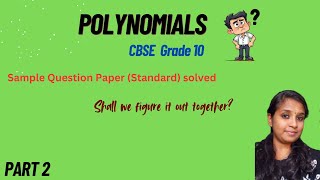 Polynomials  SQP in English [upl. by Asseneg]