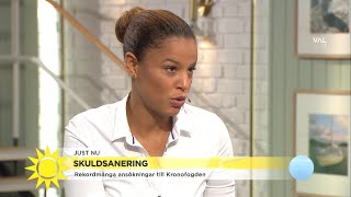 Rekordmånga ansöker om skuldsanering  så bedömer Kronofogden  Nyhetsmorgon TV4 [upl. by Harv]