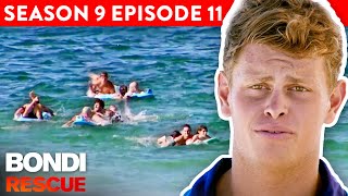 Lifeguards Outnumbered In Mass Rescue  Bondi Rescue  Season 9 Episode 11 FULL EPISODE [upl. by Mikael]