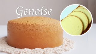 eng subno butter완벽한 제누와즈 만들기 성공률 1000No baking powder How to make a perfect sponge cake [upl. by Gnoz]