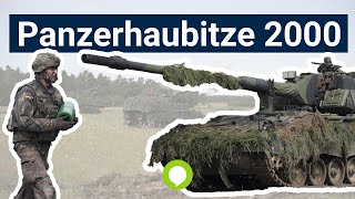 Erster scharfer Schuss des Panzerartilleriebataillons 375 mit der Panzerhaubitze 2000 [upl. by Enahpets205]