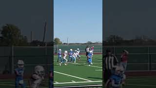 Kaegan Knighton 8U Football  Weatherford Tx  Playoffs [upl. by Andert]