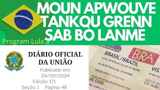 Jodi aayisyen apwouve tankou grenn lapli nan program Lula a Gade sa [upl. by Yornoc]