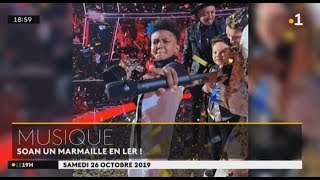 Nolwenn et Laurent Gerra  Mistral gagnant  Grand Show  France 2 [upl. by Fabrienne98]