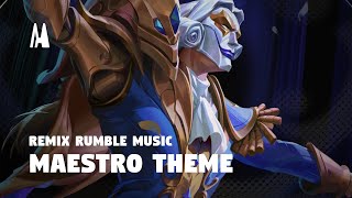 MAESTRO THEME  REMIX RUMBLE MUSIC  TFT SET 10 [upl. by Laertnom]