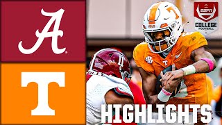 Alabama Crimson Tide vs Tennessee Volunteers  Full Game Highlights  ESPN College Football [upl. by Elinor]