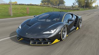 Lamborghini Centenario LP7704  4K Gameplay  Forza Horizon 4  WIZARD GAMING [upl. by Ezeerb]