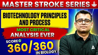 BIOTECHNOLOGY PRINCIPLE AND PROCESSES CLASS 12  NEET 2025 MASTER STROKE SERIES  BY NOMESH GOPLANI [upl. by Seagraves]