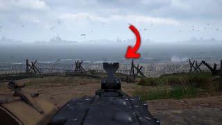 Hell Let Loose MG42 Defends Omaha Beach [upl. by Meekyh]