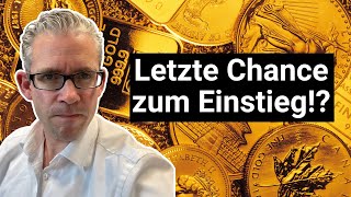 Goldpreis Update  es geht abwärts im Gold [upl. by Kevina]