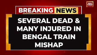 5 Dead As Kanchanjunga Express Train Hit By Goods Train In West Bengal  India Today [upl. by Vernita403]