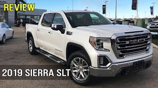 Review 2019 GMC Sierra 1500 SLT 53L Crew Cab [upl. by Felty]