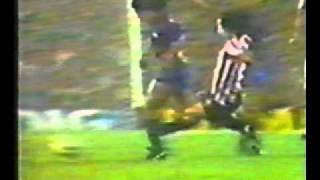 Maradonas leg broken by Goikoetxea in 1983 [upl. by Airetnahs506]