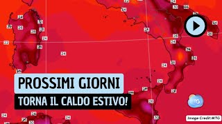 Torna il caldo estivo ecco dove e quanto dura [upl. by Llennaj]