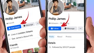 How to Add Follow Button On Facebook Profile 2024  Followers Option setting on Facebook [upl. by Mixam]