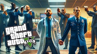 GTA 5 GERÇEK HAYAT   HAYDAR MI DOKTOR MU kim yaşayacak 87 [upl. by Ariamo847]